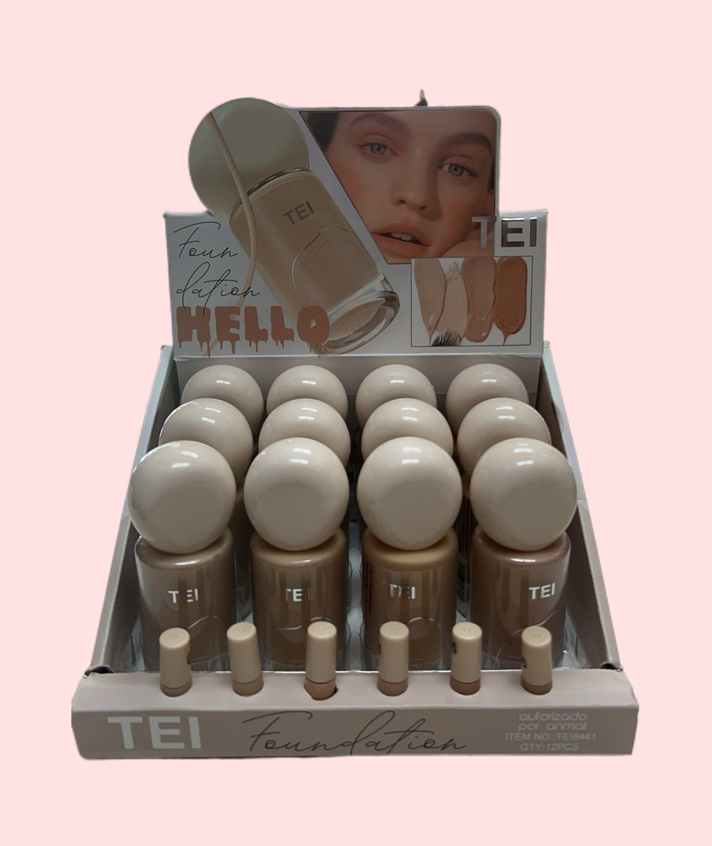 TEI BASE MATTE FLUIDO EN VIDRIO