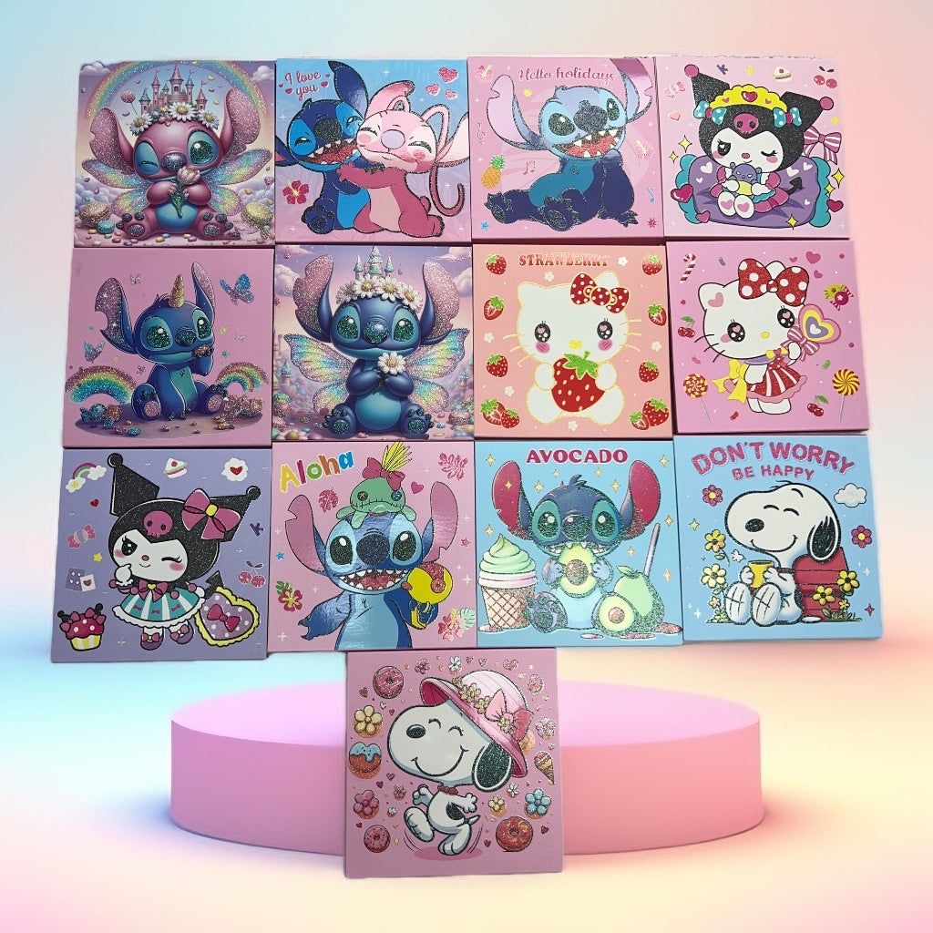 PALETA DE SOMBRA 9 COLORES ANIMADAS