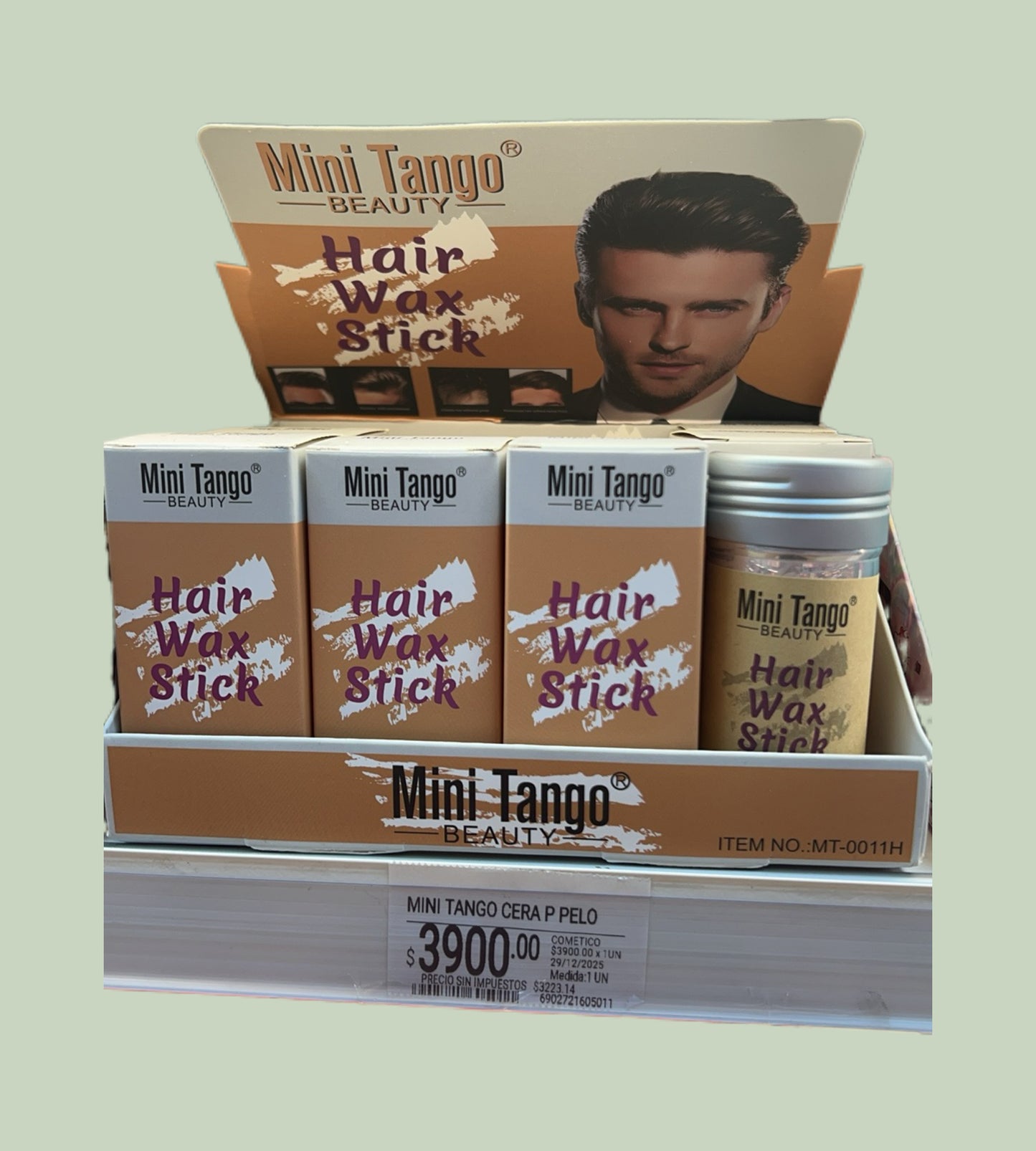 MINI TANGO CERA PARA PELO