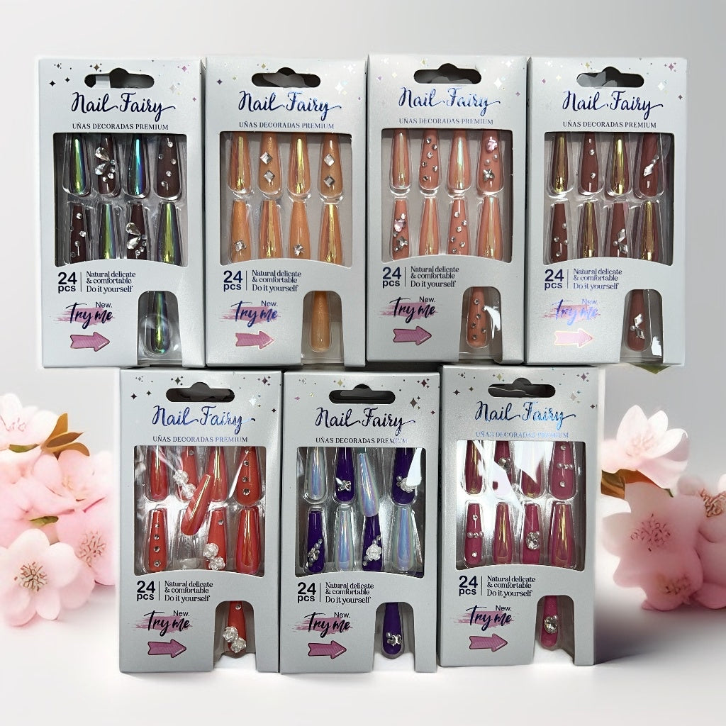 UÑA POSTIZA 24 PCS