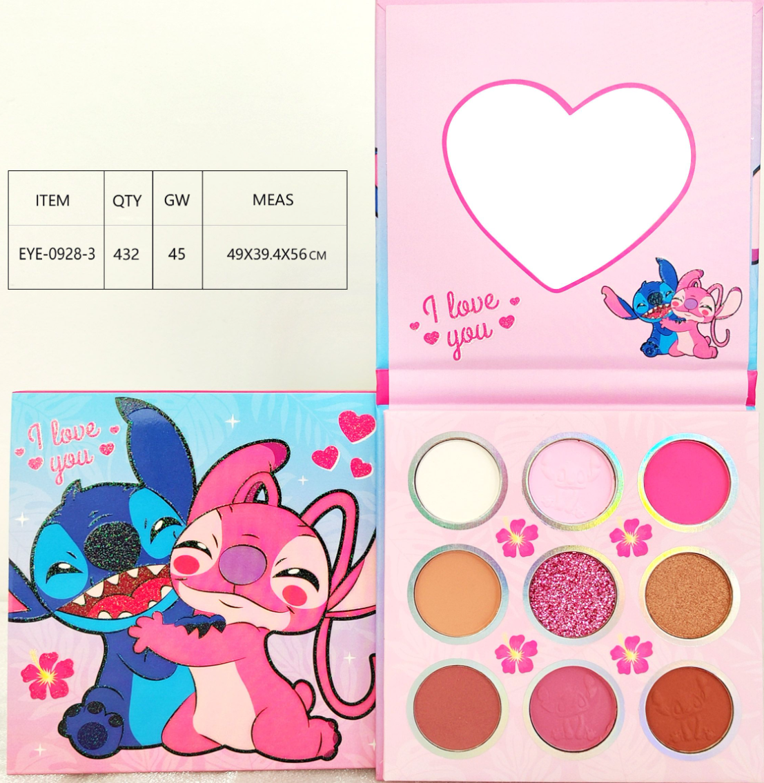 PALETA DE SOMBRA 9 COLORES
