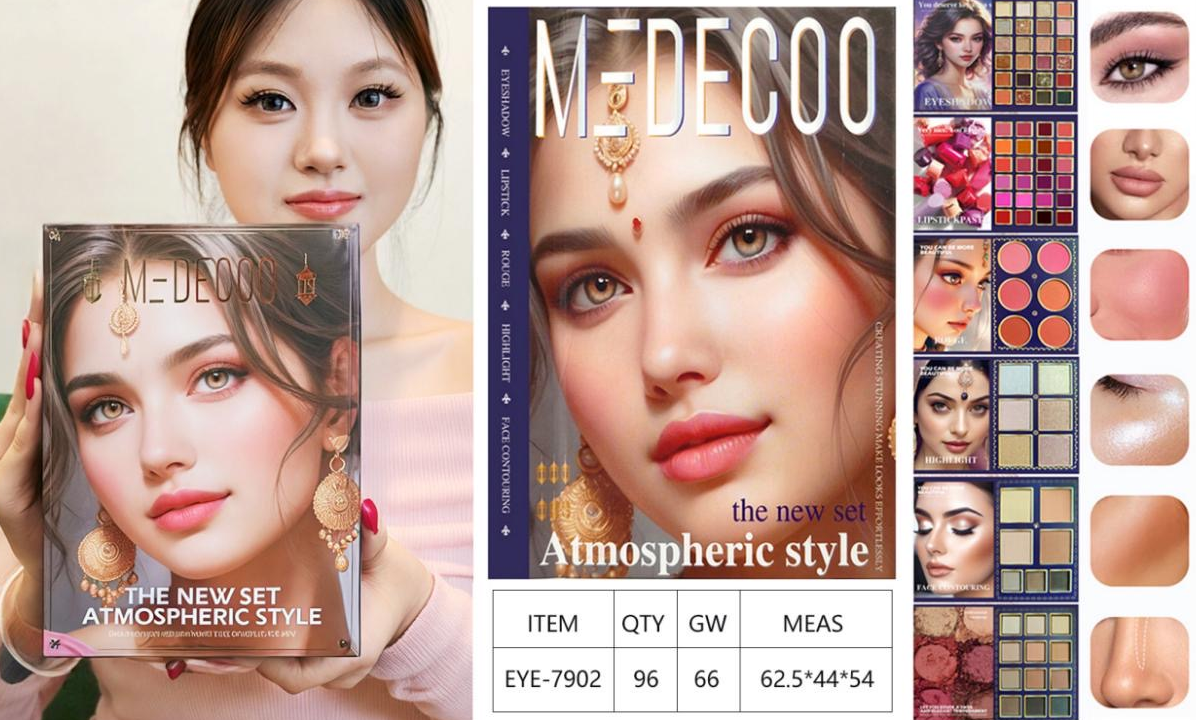 MEDECOO PALETA MAQUILLAJE 6 EN 1