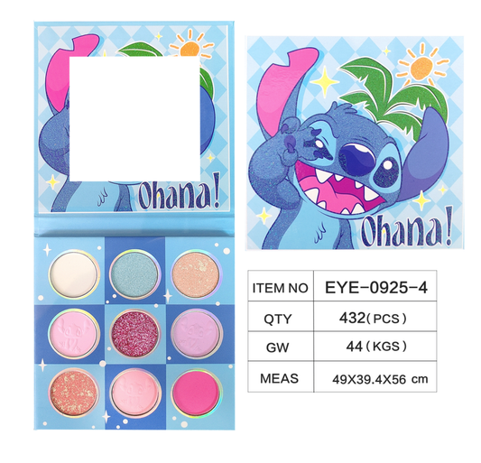 Paleta de sombra X9color con espejito