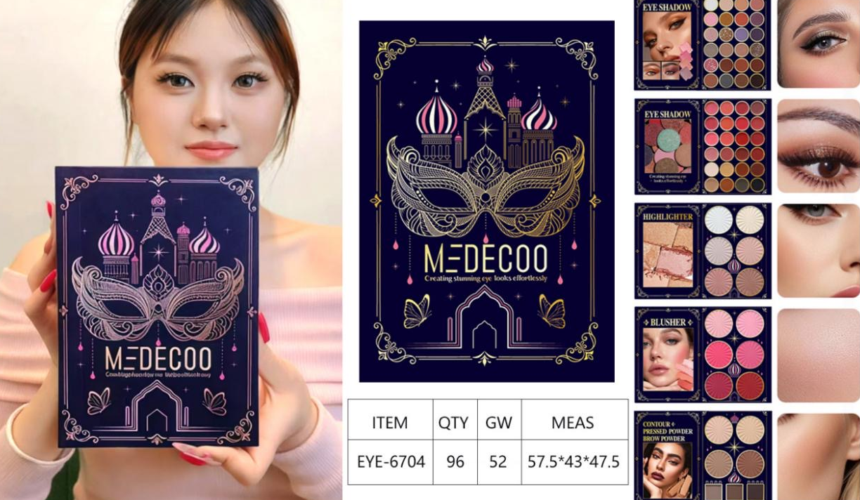 MEDECOO PALETA DE MAQUILLAJE 5 EN 1