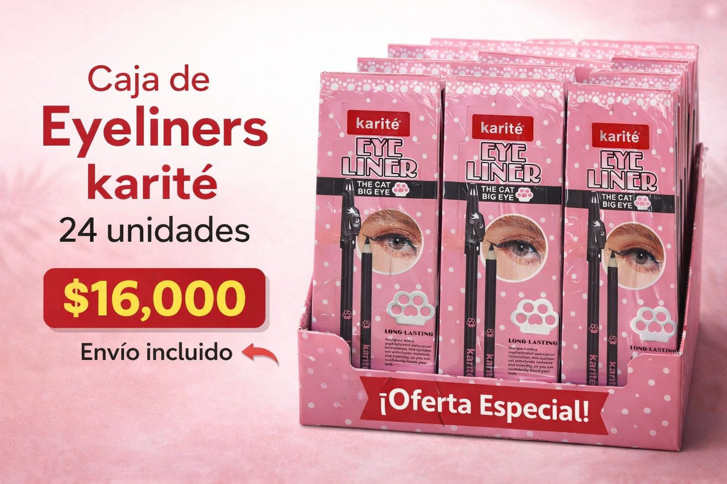 Caja de delineador de ojos Karité