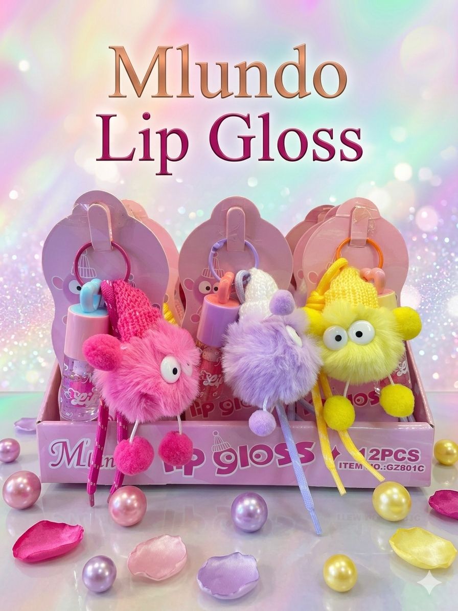 Labial Lip Gloss peluche Mlundo