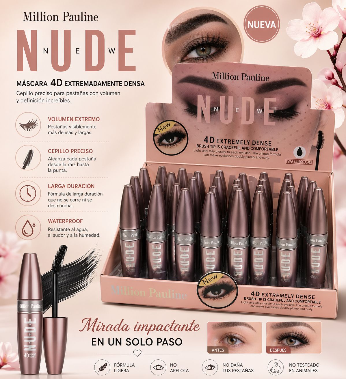 NUDE MILLION PAULINE MASCARA