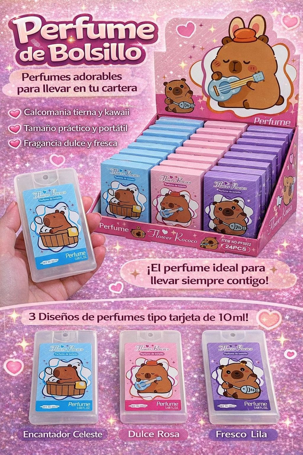 Perfume de bolsillo Capibara