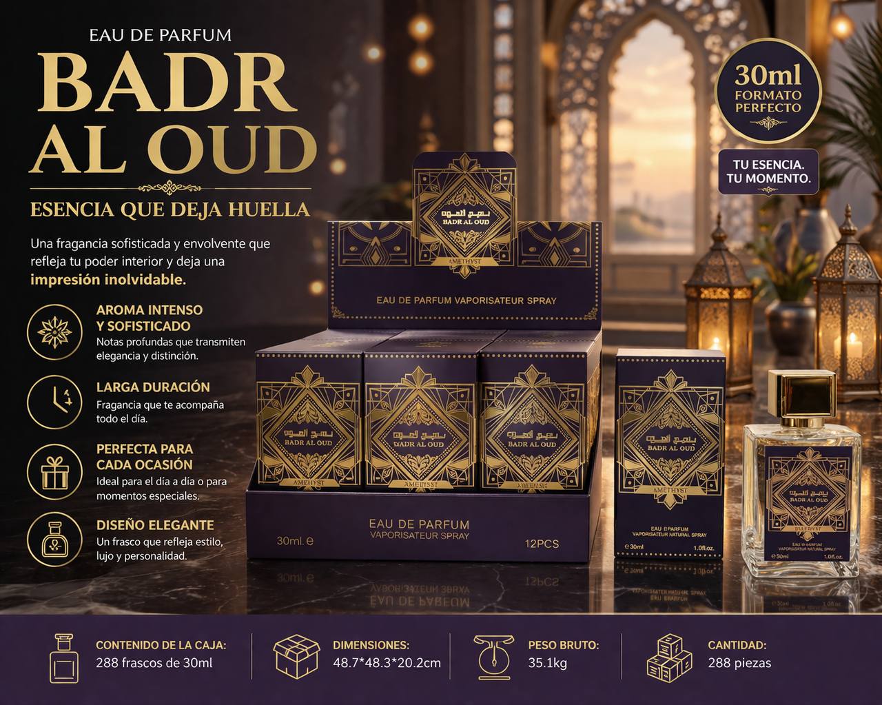 Badr Al Oud Methyst perfume 30ML