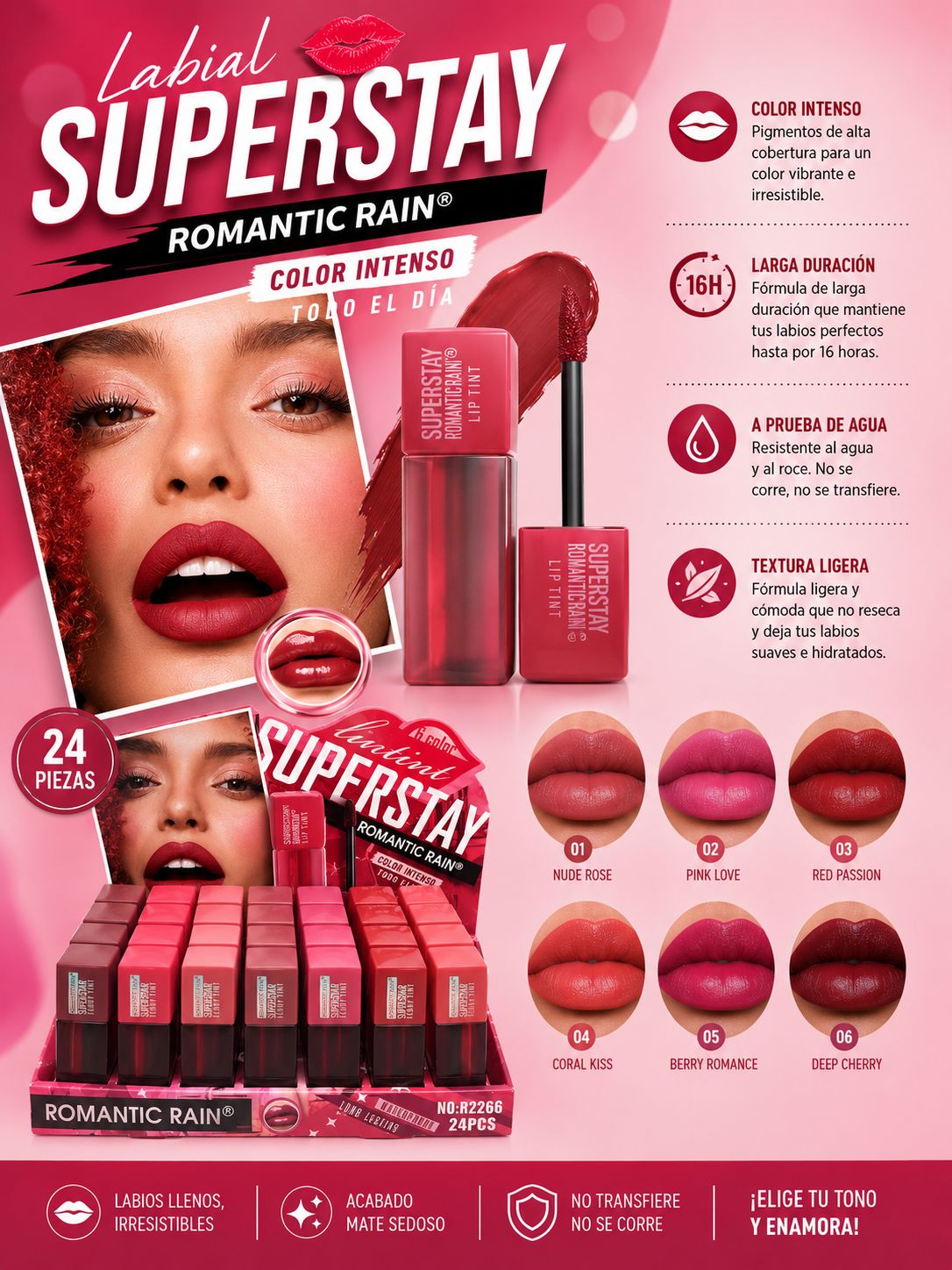Tinta de labios Superstay