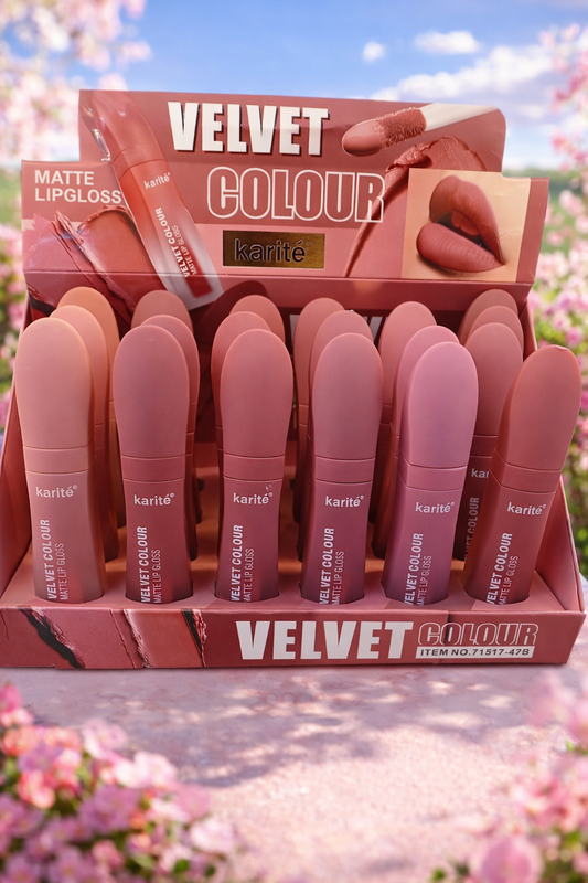 VELVET COLOUR MATTE LIPGLOSS
