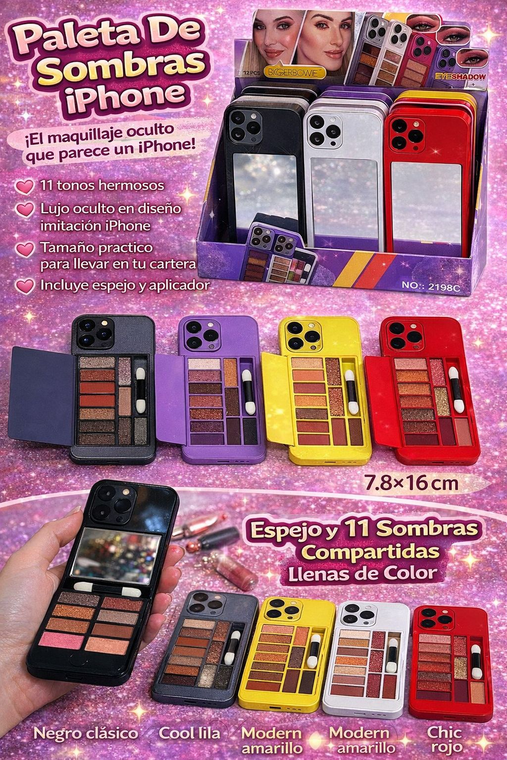 Paleta de sombras iPhone