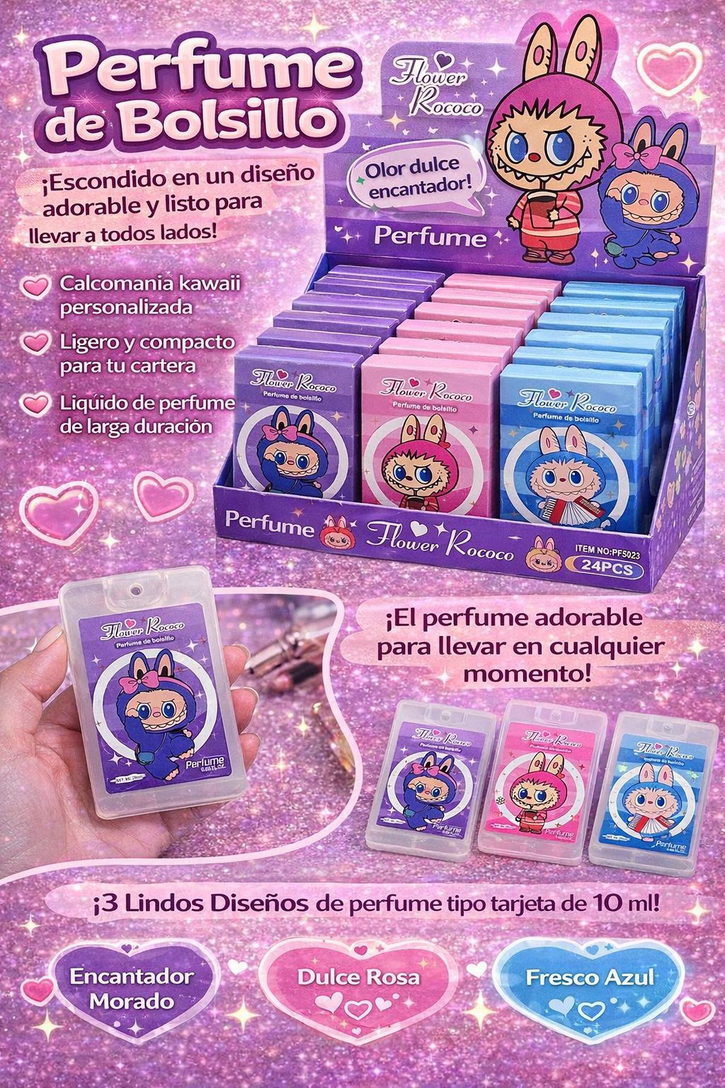 Perfume de bolsillo Labubu