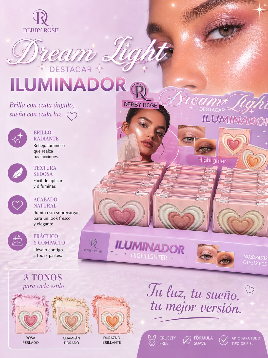 Iluminador Dreams Light Debby Rose