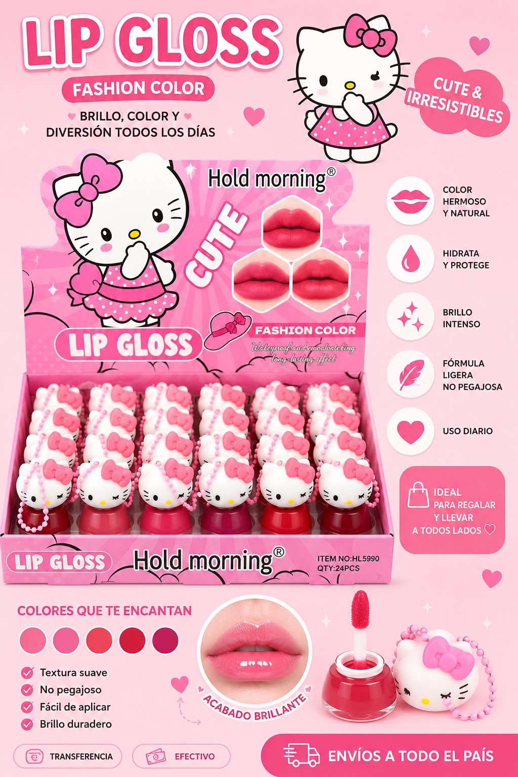 Lip glos kitty