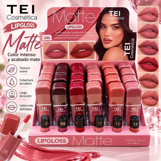 tei labial matte lip gloss