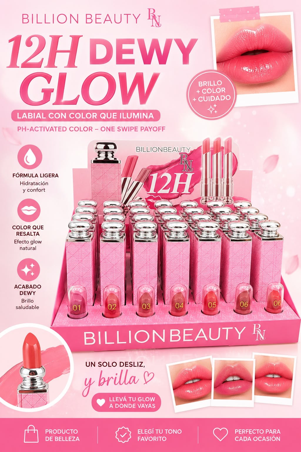 billion beauty labial