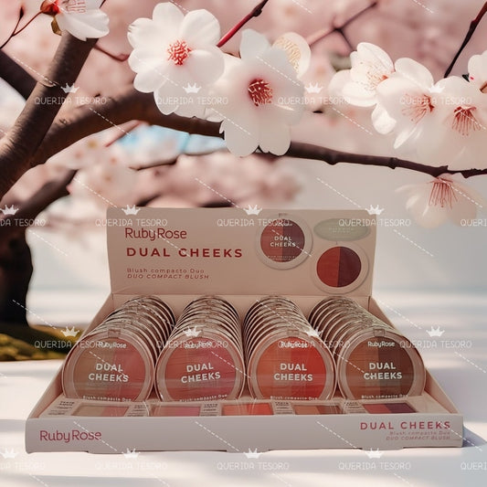 Ruby rose dual cheek rubor compacto doble
