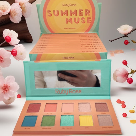 Ruby Rose 10-color eyeshadow palette