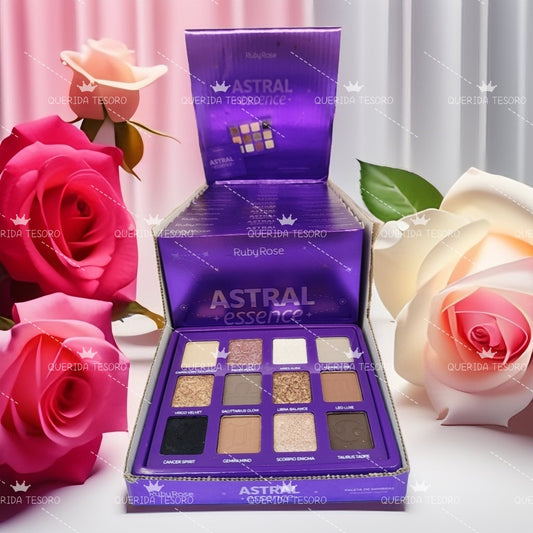 RUBY ROSE ASTRAL PALETA DE SOMBRA 12 COLOR