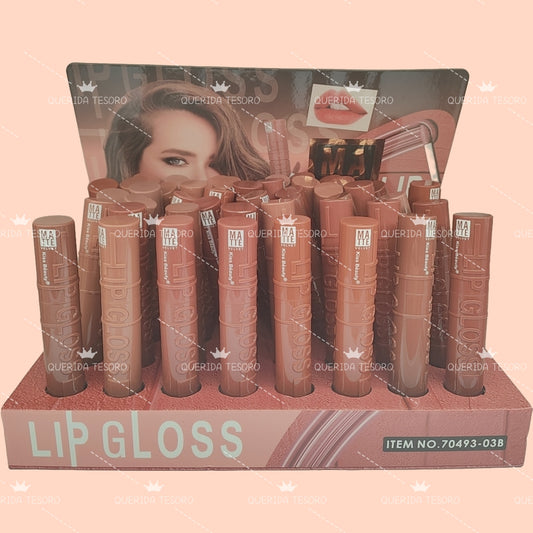 KISS BEAUTY LIP GLOSS LABIAL MATTE