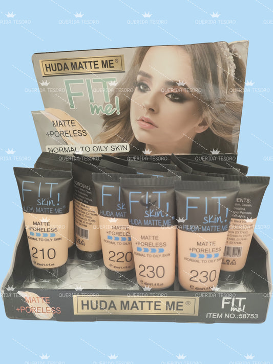 FIT SKIN HUDA MATTE BASE LIQUIDO