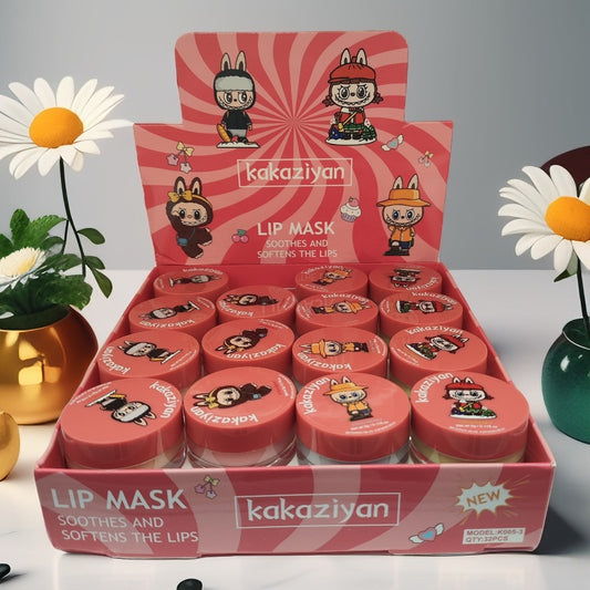 Kakaziyan bálsamo labial frutal labubu