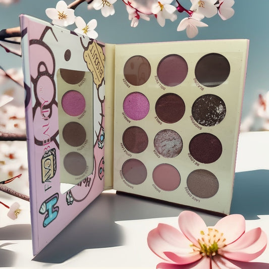 Favor beauty paleta de sombras hello kitty
