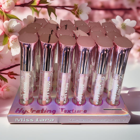 Miss Lara gloss labial con brillitos