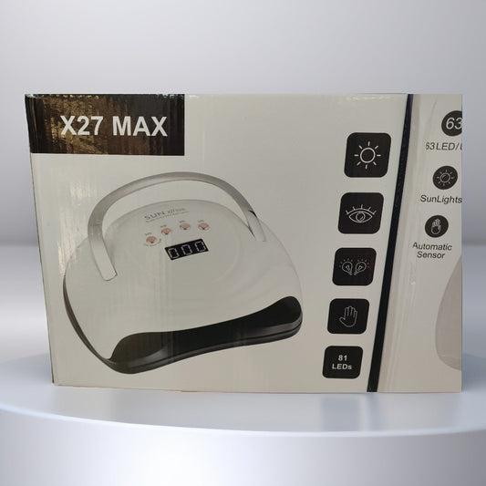 x27max cabina de unas sensor 81 leds