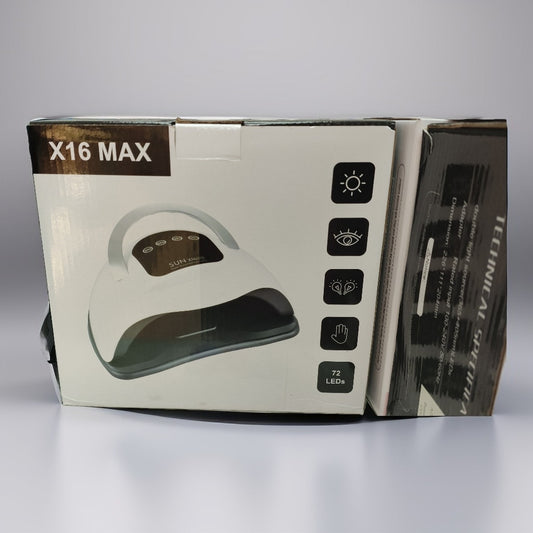 x16max cabina de unas sensor automatico 72 leds