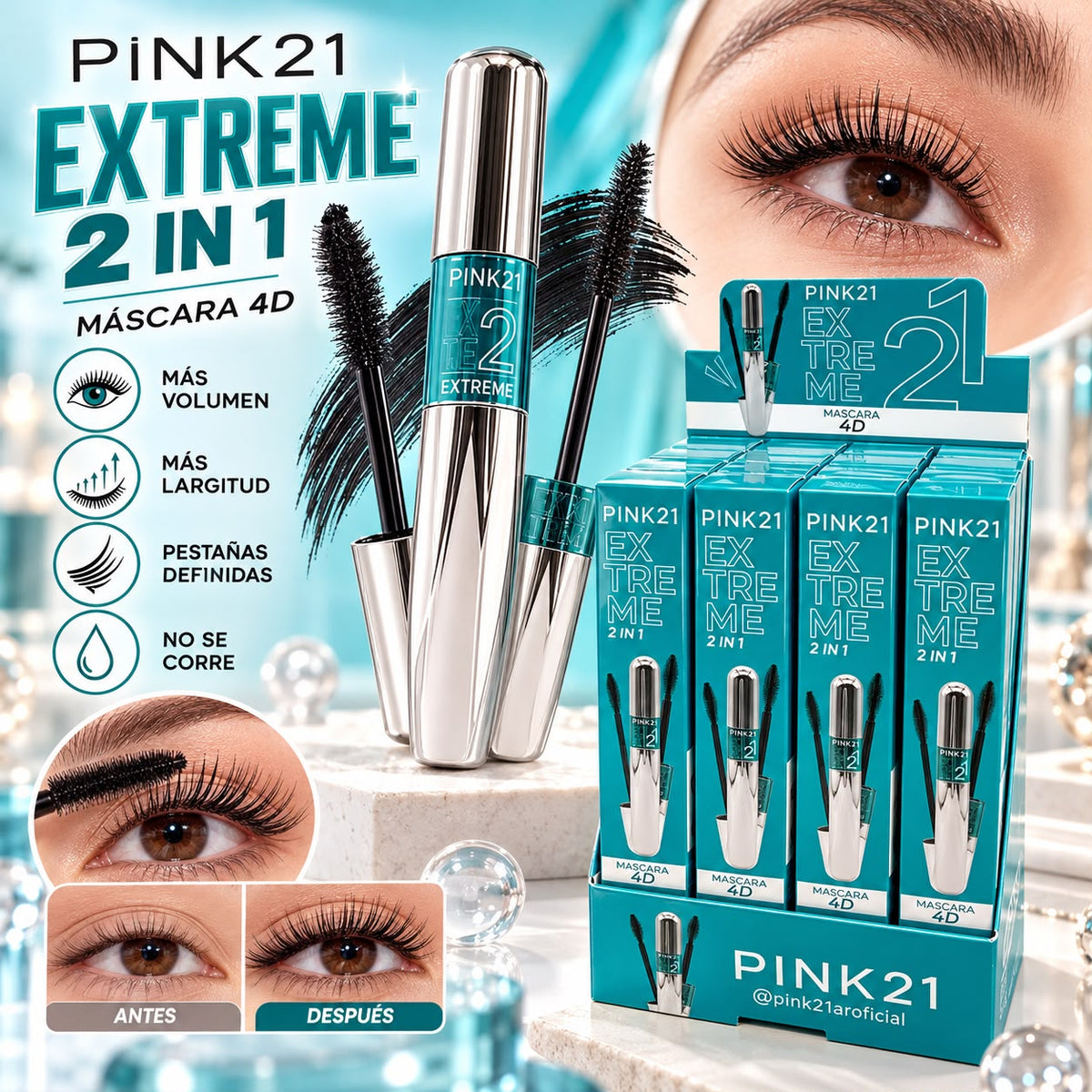 PINK 21 RINEL 2 EN 1 4D