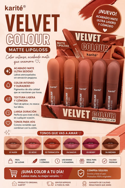 karite labial matte