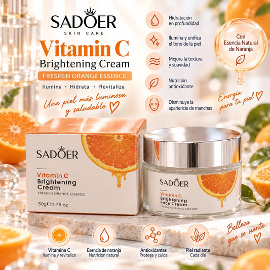 sadoer crema facial vitamina c