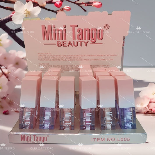 mini tango beauty glassy lip gloss