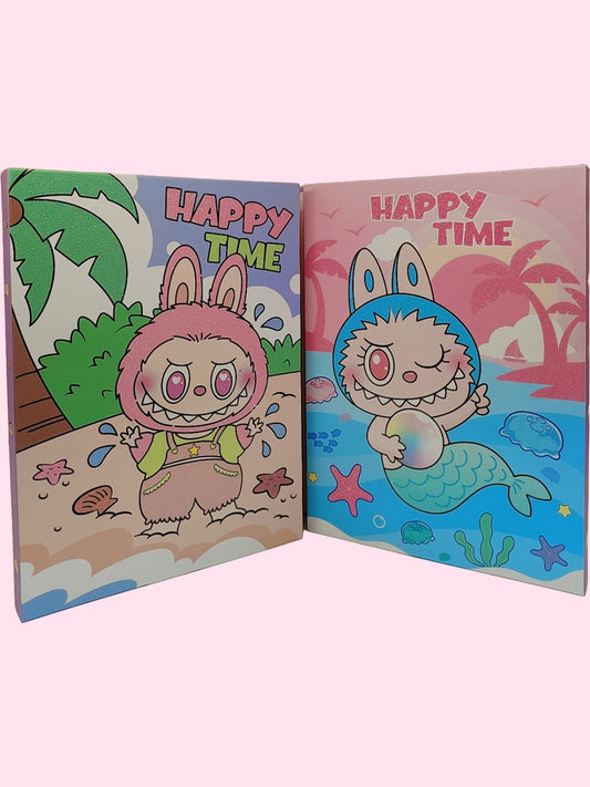 Paleta de sombra infantil labubu