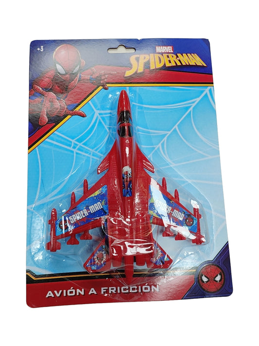 avion a friccion spiderman