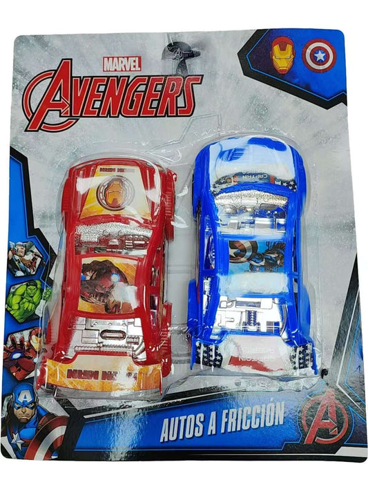 autos spiderman a friccion x2