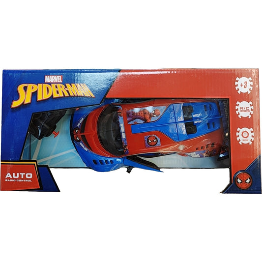 Auto radio Control spider-man carga usb