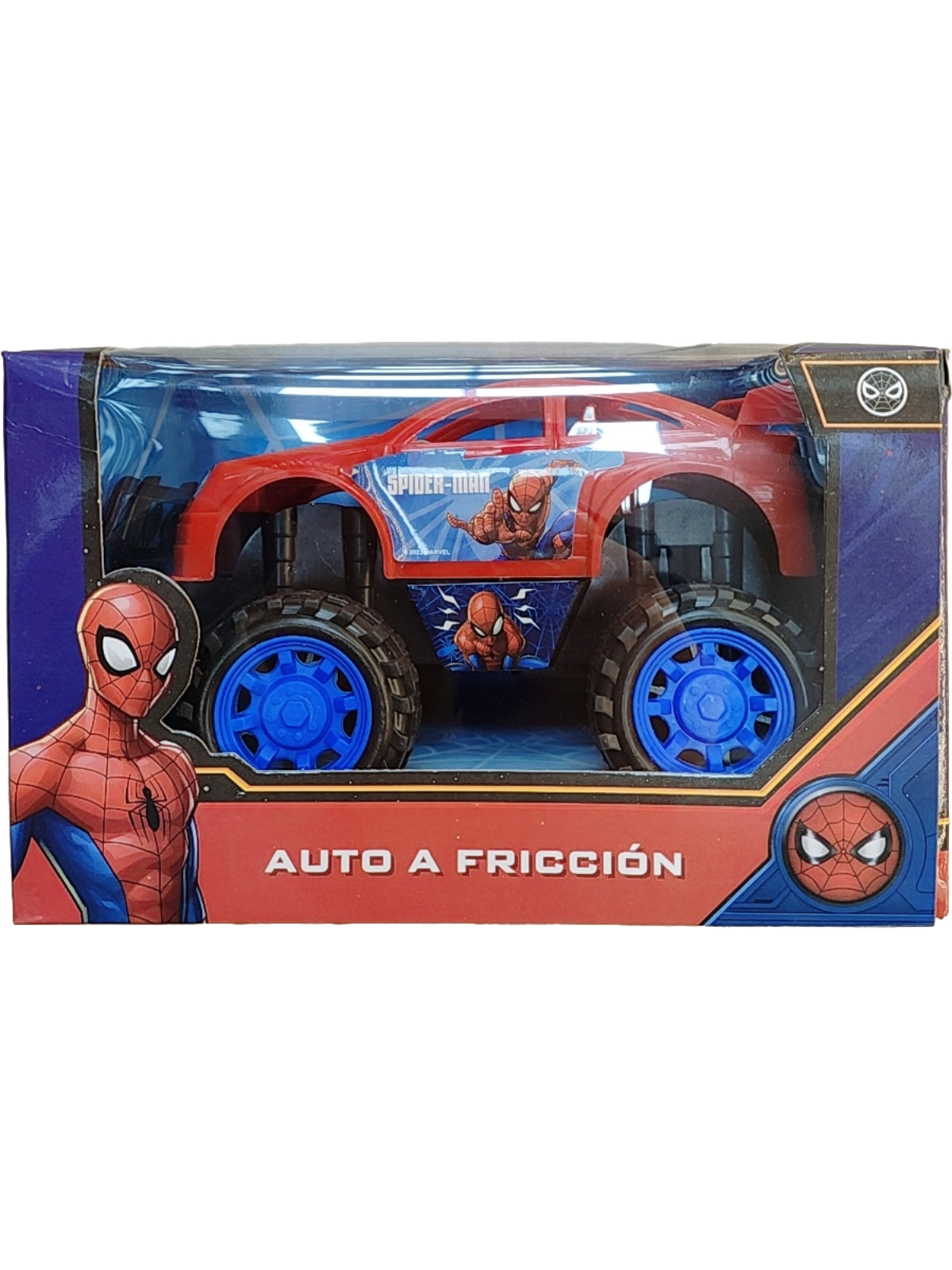 Camioneta a fricion spider-man