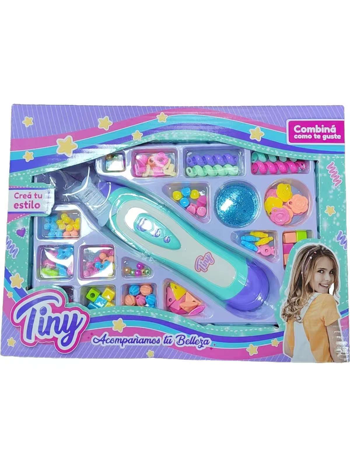 Tiny DIY beaded hair BRAIDER