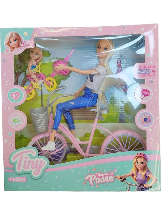 Tiny luli paseo en bici