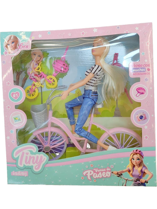 Tiny luli paseo en bici