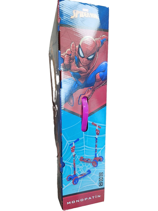 Monopatin spider-man con cuerpo de metal 53x23x80cm 70KG