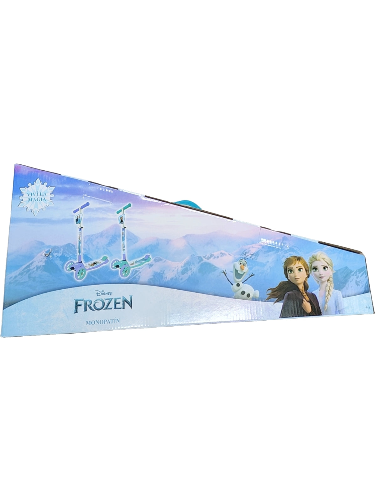 Super monopatin frozen con cuerpo de metal 80x58x23cm 70KG