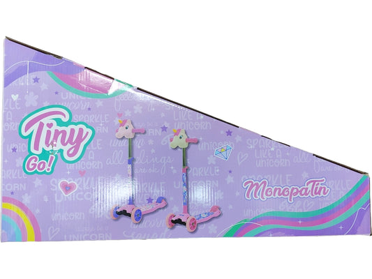 Tiny monopatin unicornio con cuerpo metal 80x58x23cm 70KG