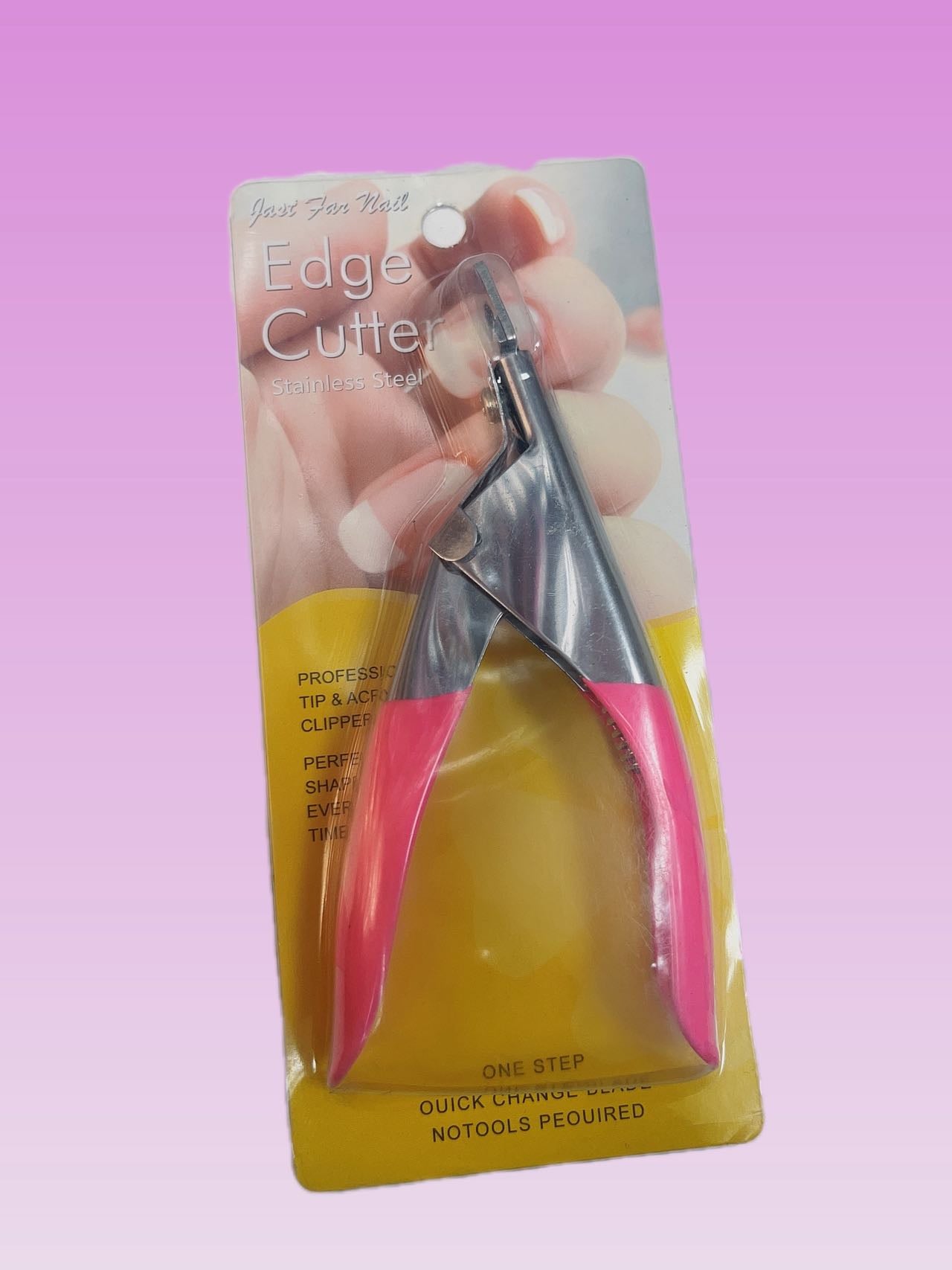 cortador de bordes de uñas