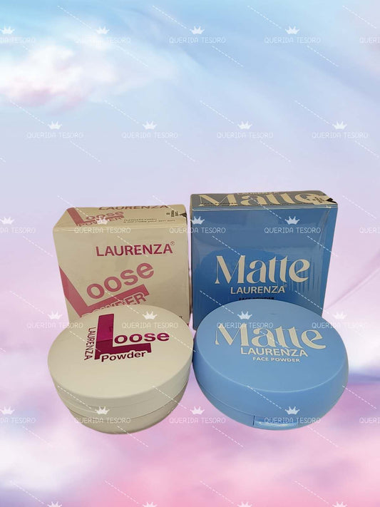 LAURENZA POLVO SUELTO Y POLVO COMPACTO
