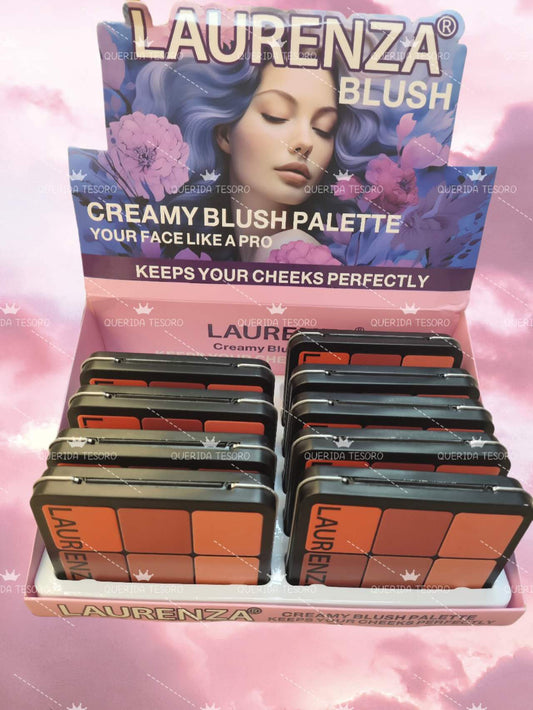 Laurenza cream blush palette