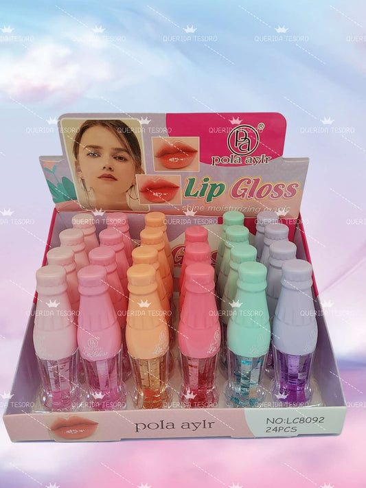 Pola aylr lip gloss with glitter